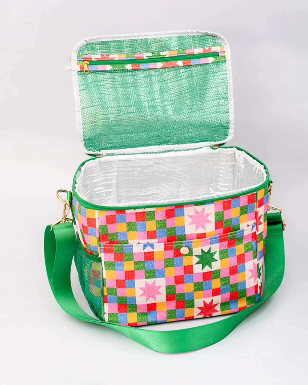 Cooler Bag, Checker Stars