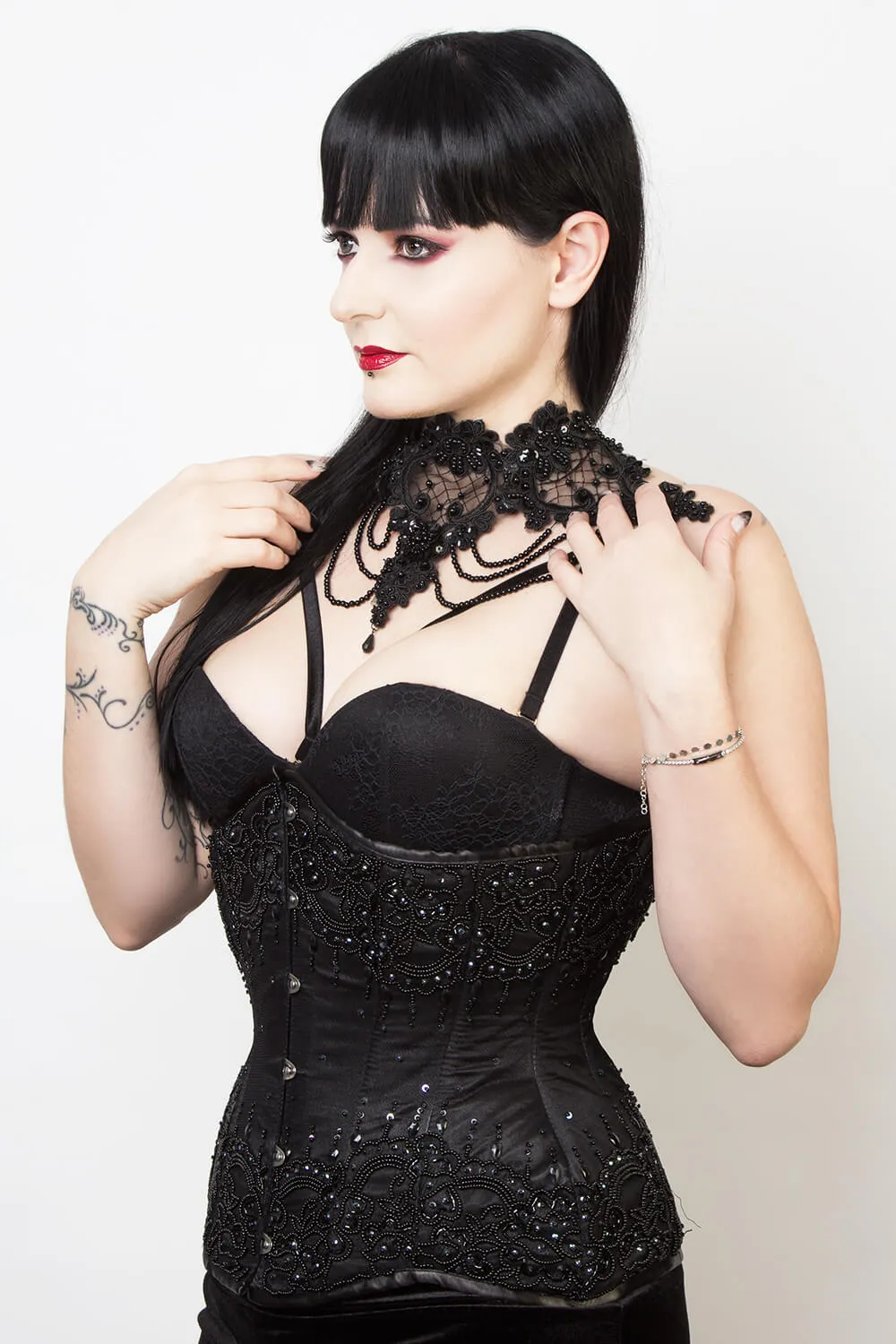 Curvy Hand Crafted Couture Corset (ELC-102)