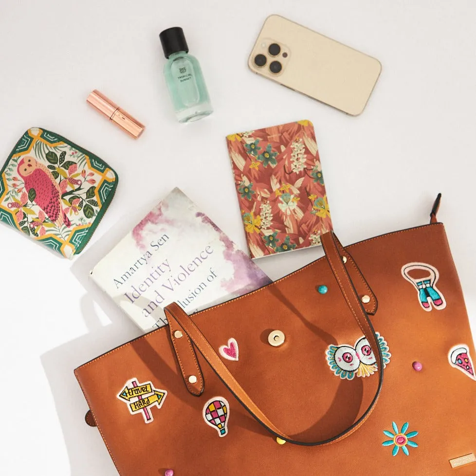 Embroidered Daydreams Tote Bag