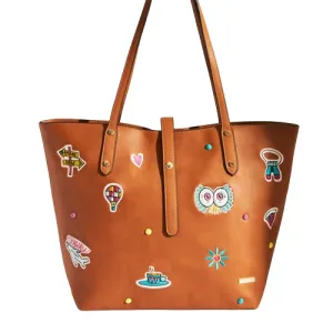 Embroidered Daydreams Tote Bag