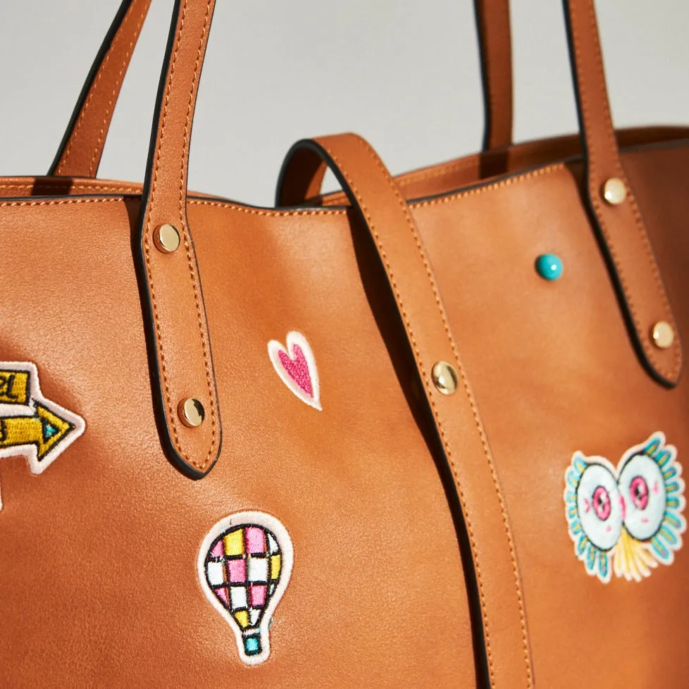 Embroidered Daydreams Tote Bag