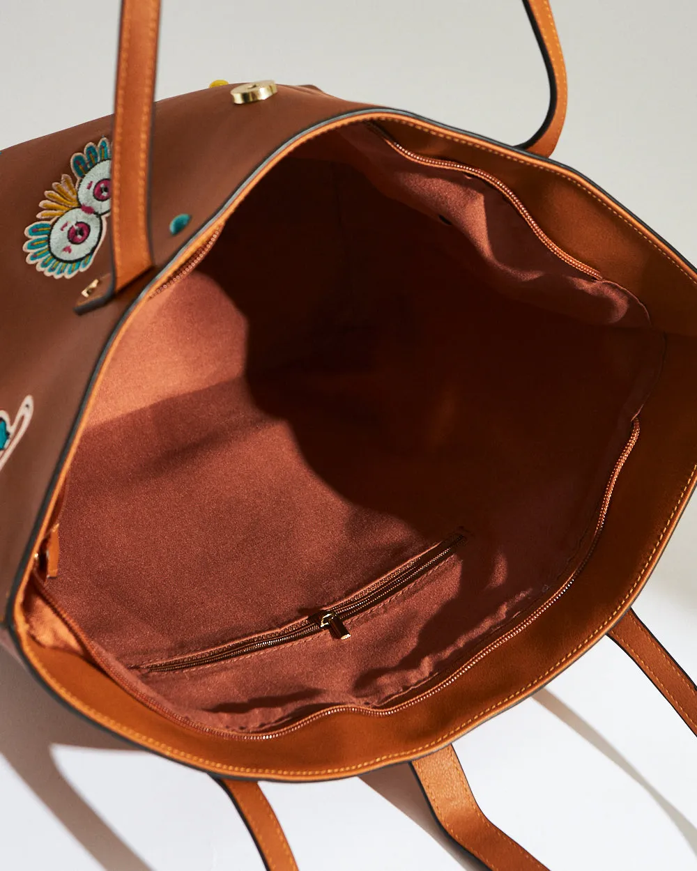 Embroidered Daydreams Tote Bag