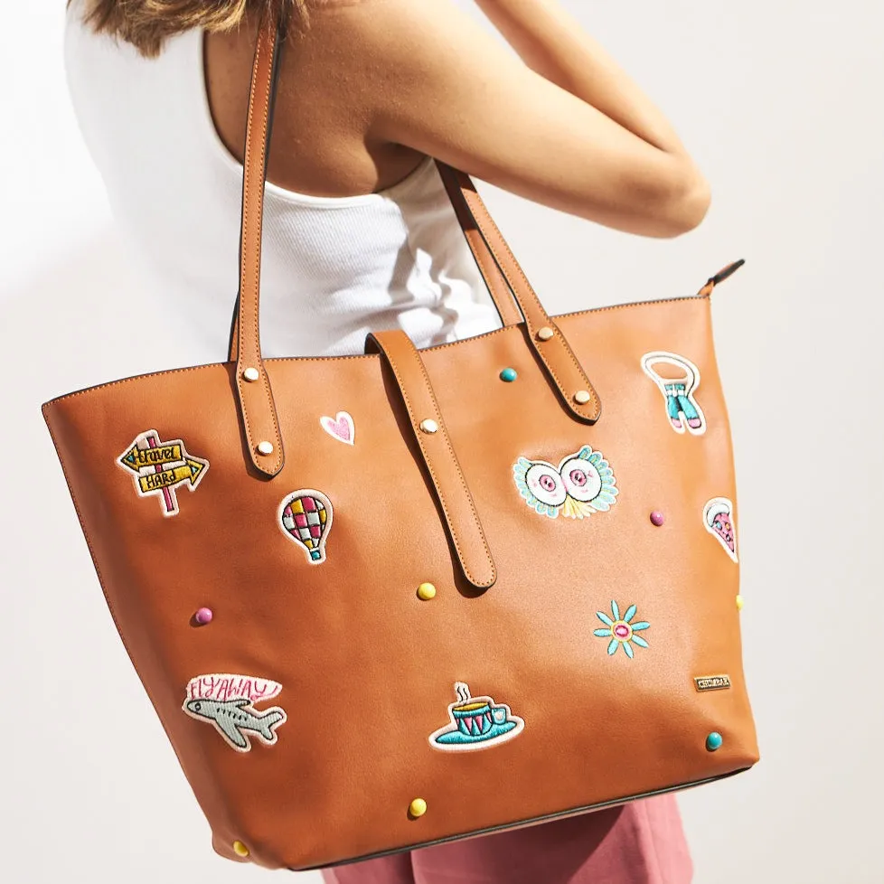 Embroidered Daydreams Tote Bag