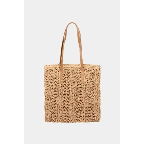 Fame Braided Tote Bag
