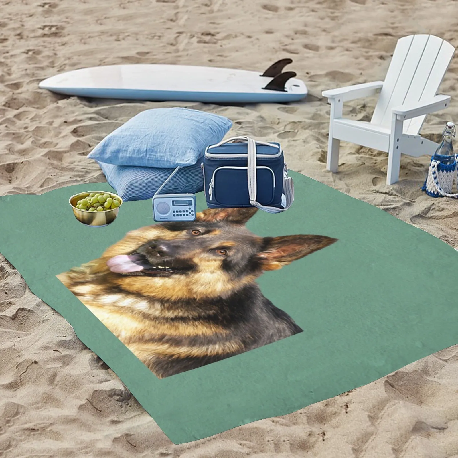 German Shepherd Picnic Mat
