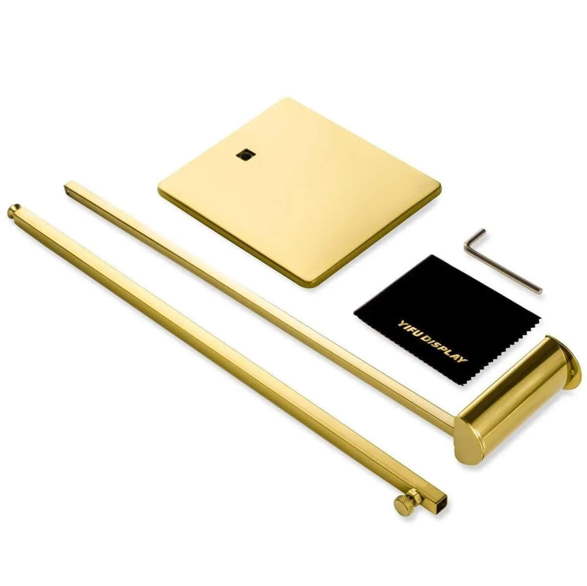 Gold Purse Display Stand -  Single Hanging Hook Handbag Stand for Boutique Store