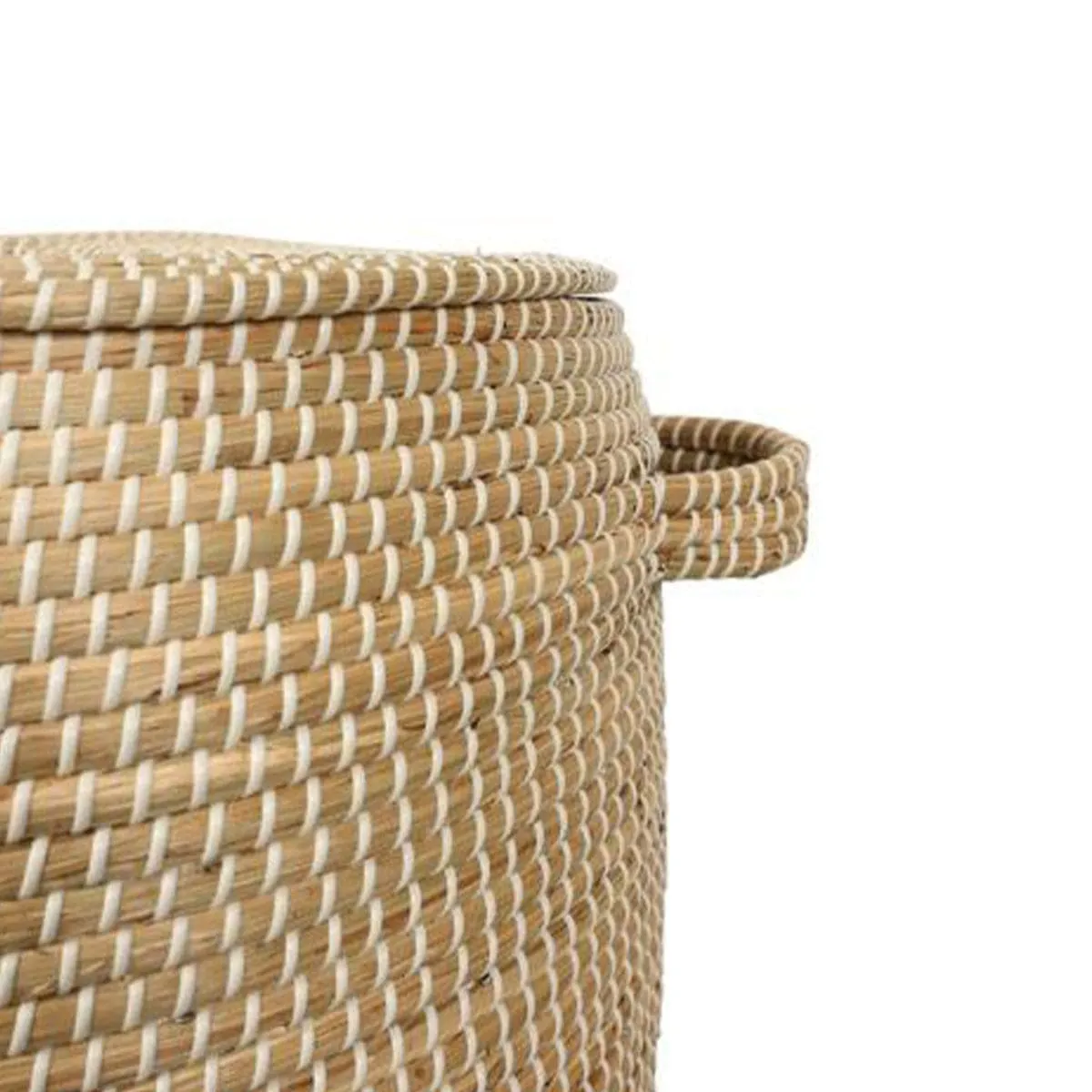 Hanoi Laundry Basket Blanc Small