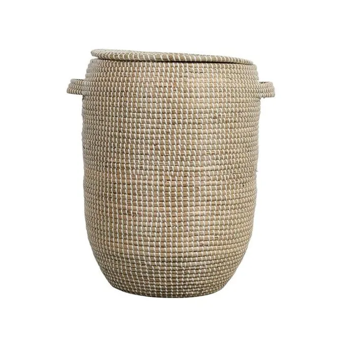 Hanoi Laundry Basket Blanc Small