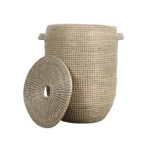 Hanoi Laundry Basket Blanc Small