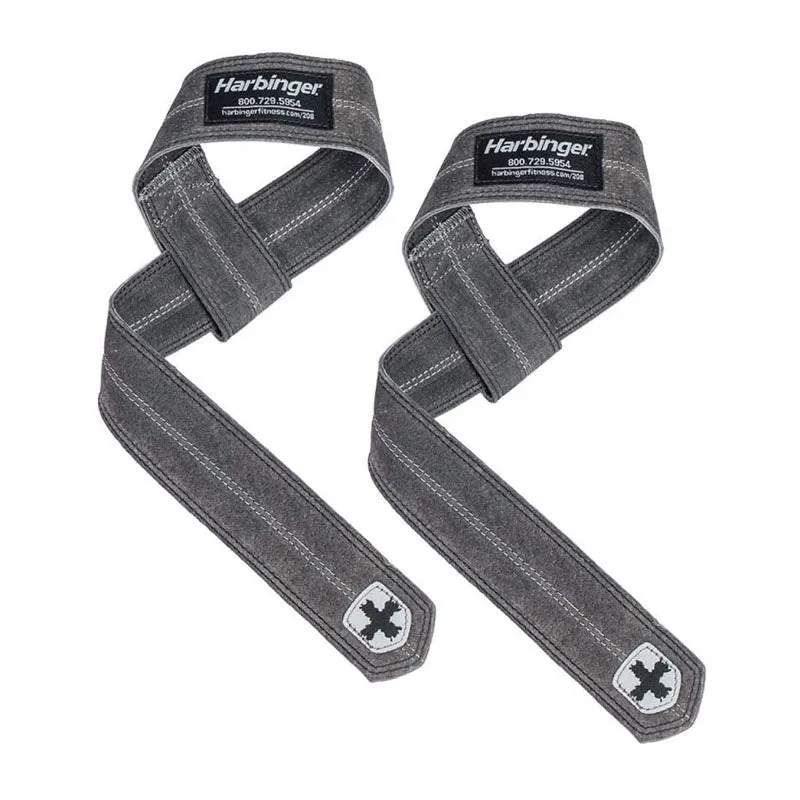 Harbinger Leather Lifting Straps