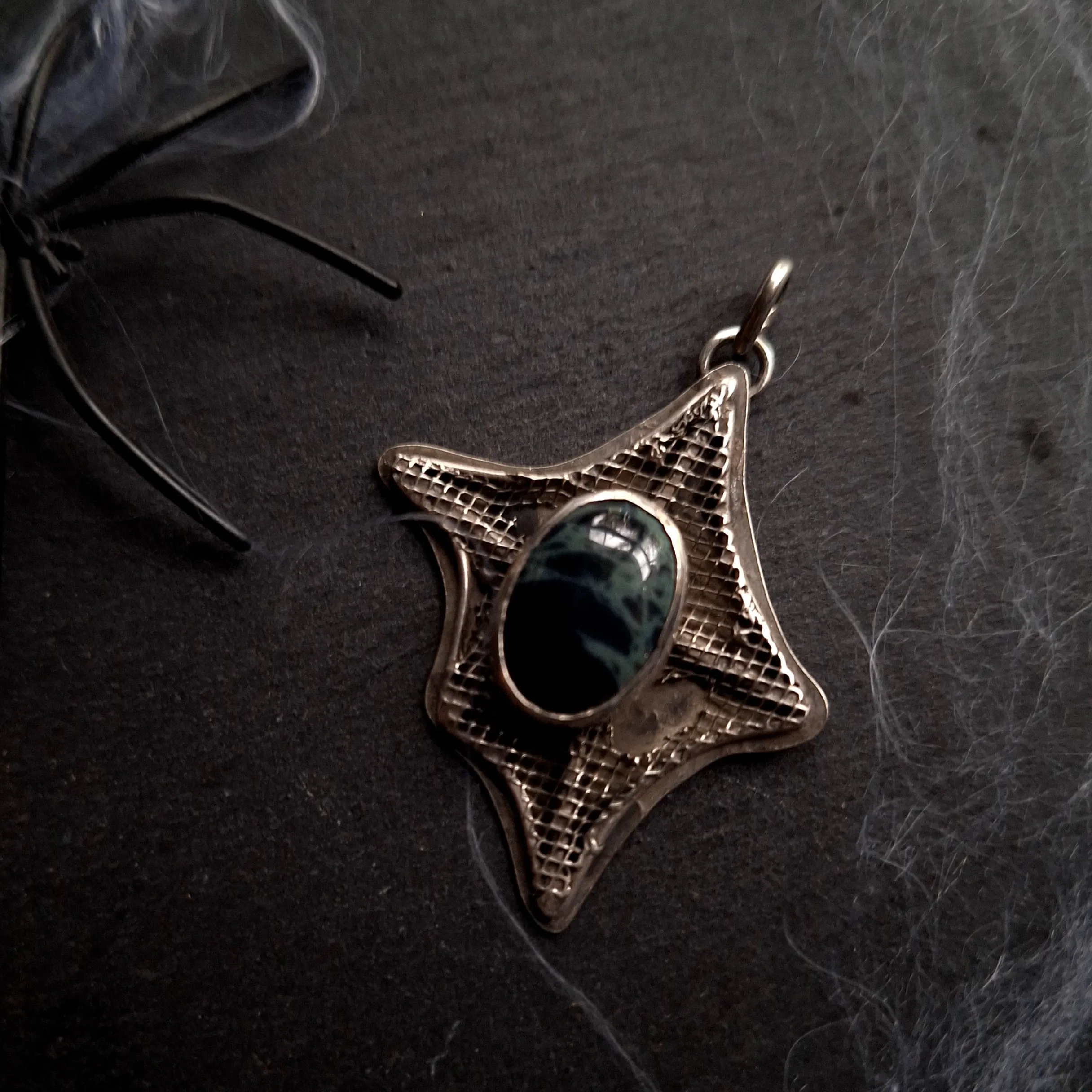 Haunted Webs Pendant