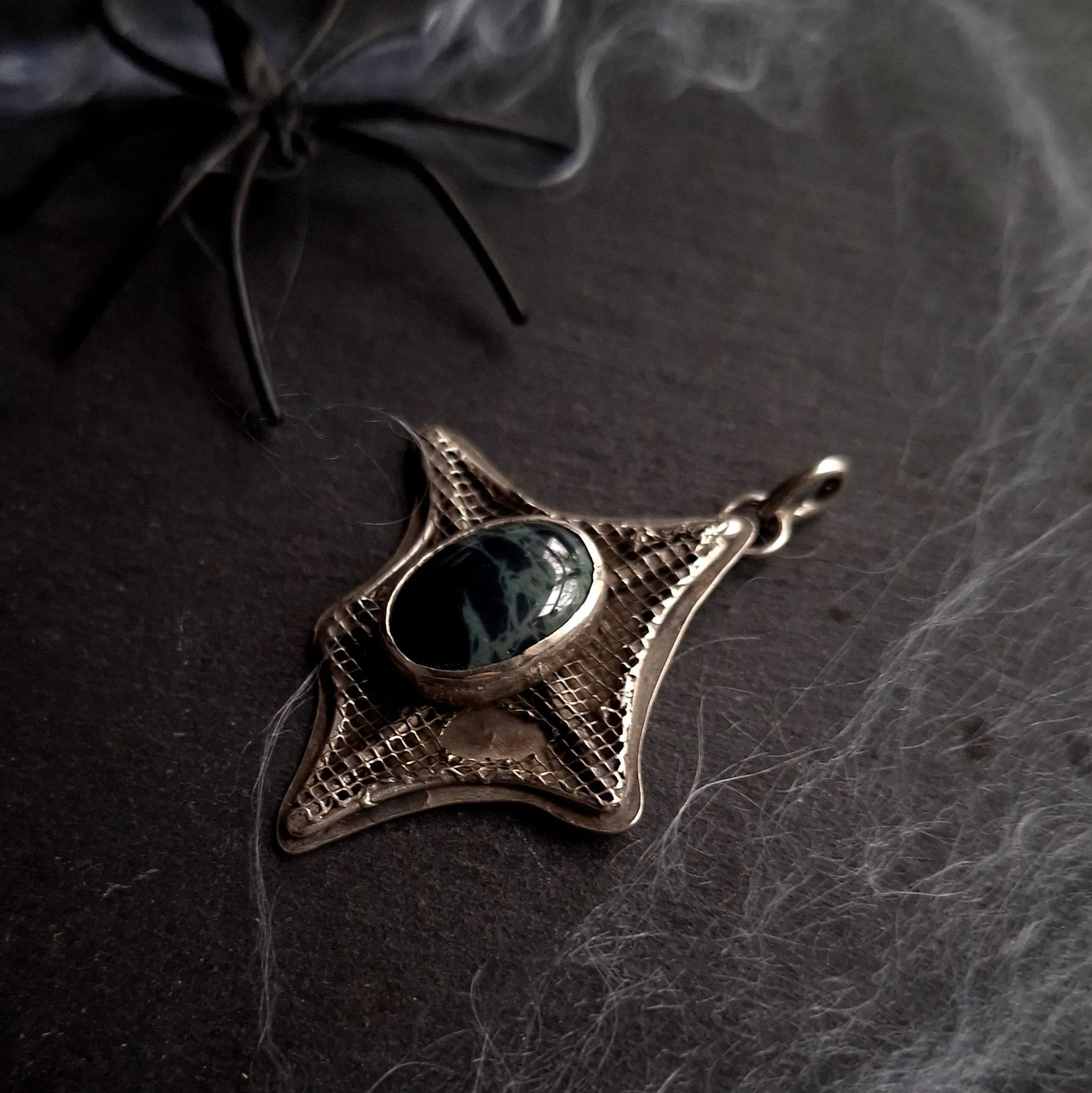 Haunted Webs Pendant