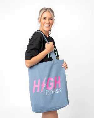 HIGH Denim Tote Bag
