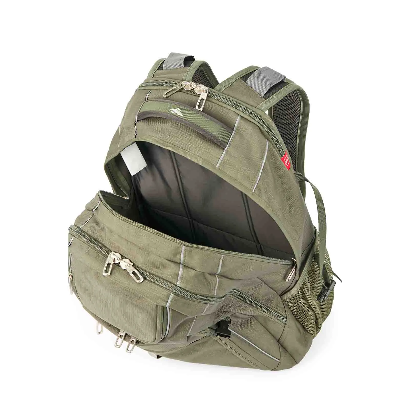 High Sierra Access 3.0 Eco 16 Inch Laptop Backpack Khaki