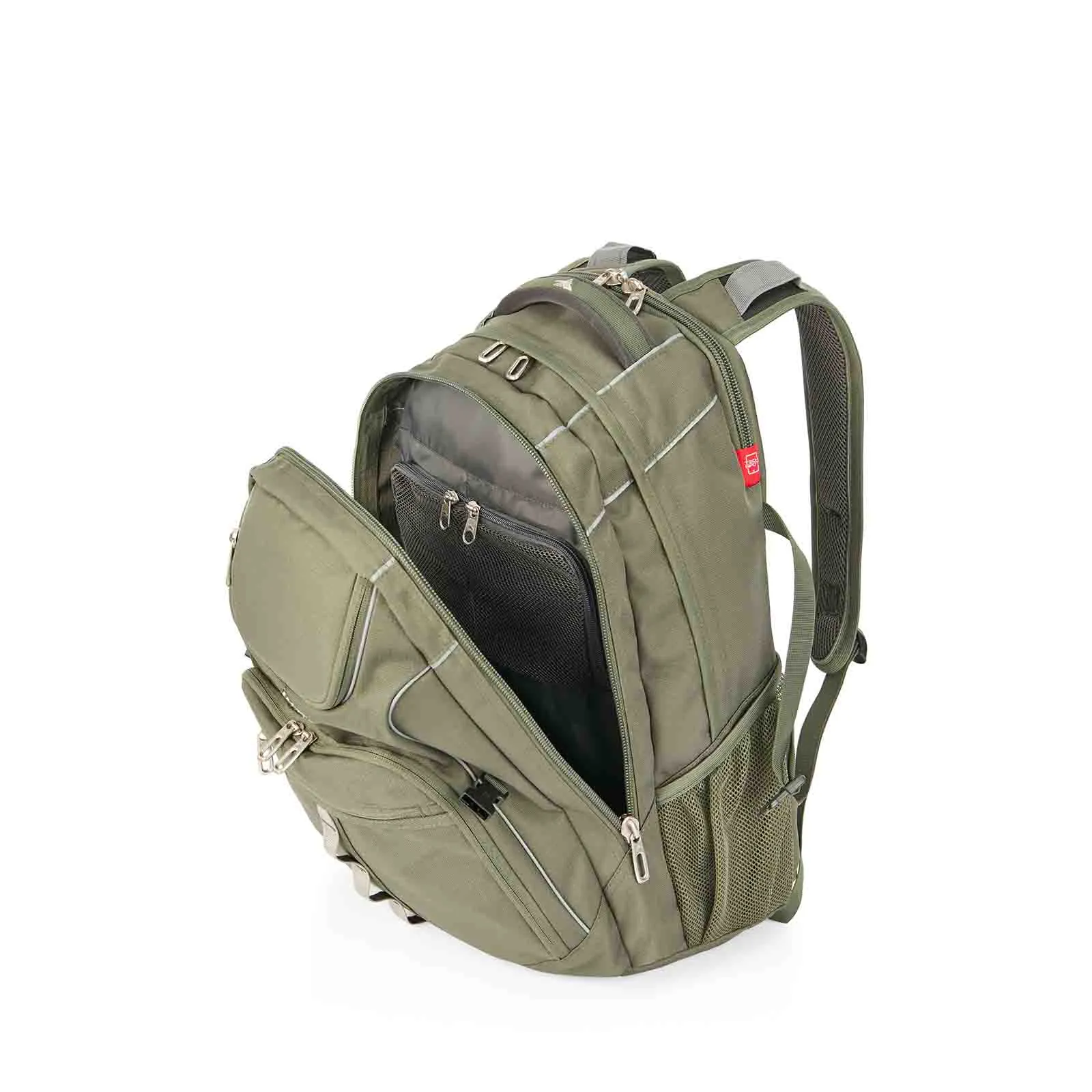 High Sierra Access 3.0 Eco 16 Inch Laptop Backpack Khaki