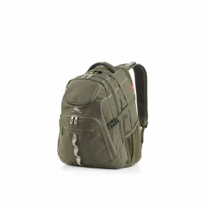 High Sierra Access 3.0 Eco 16 Inch Laptop Backpack Khaki