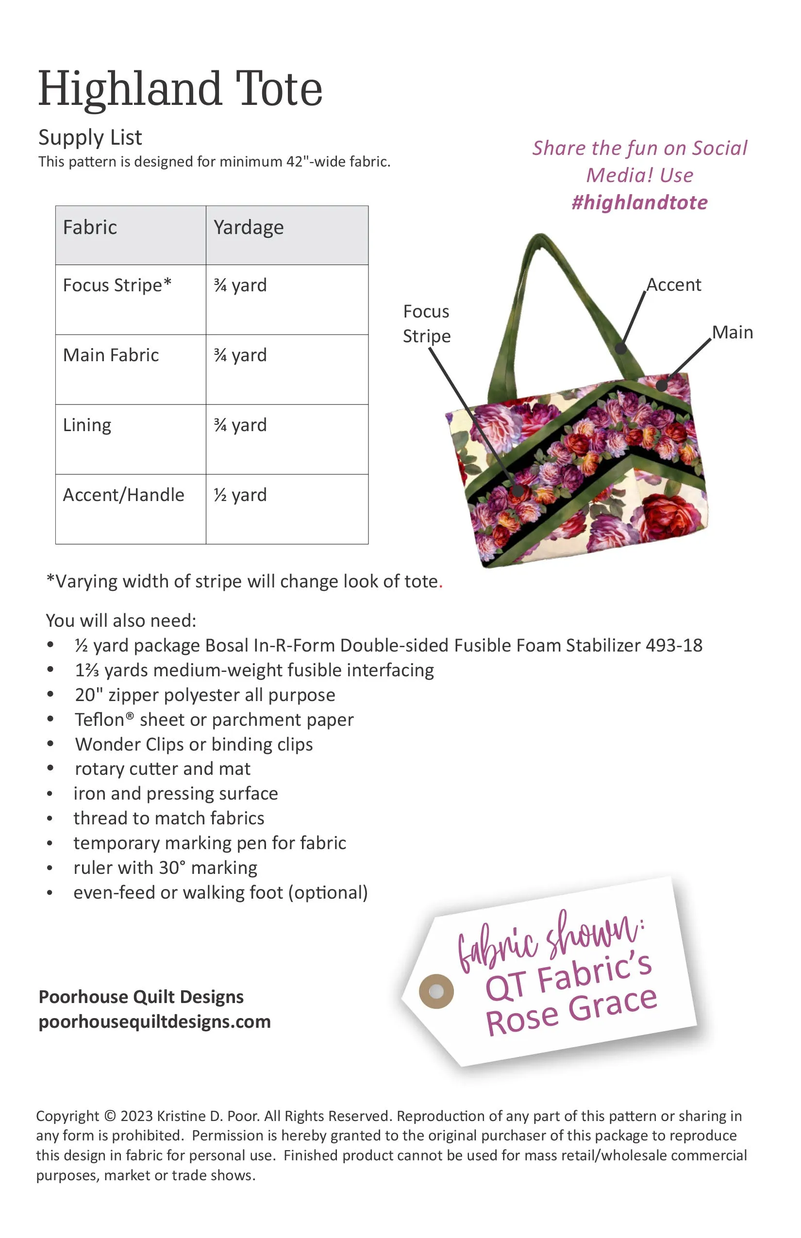 Highland Tote