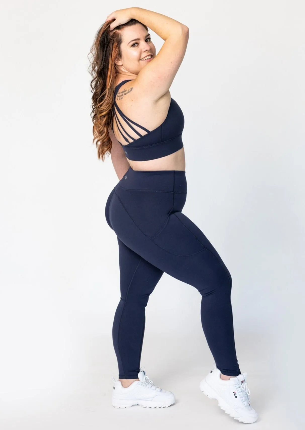 Hilo High Waist with pockets Navy