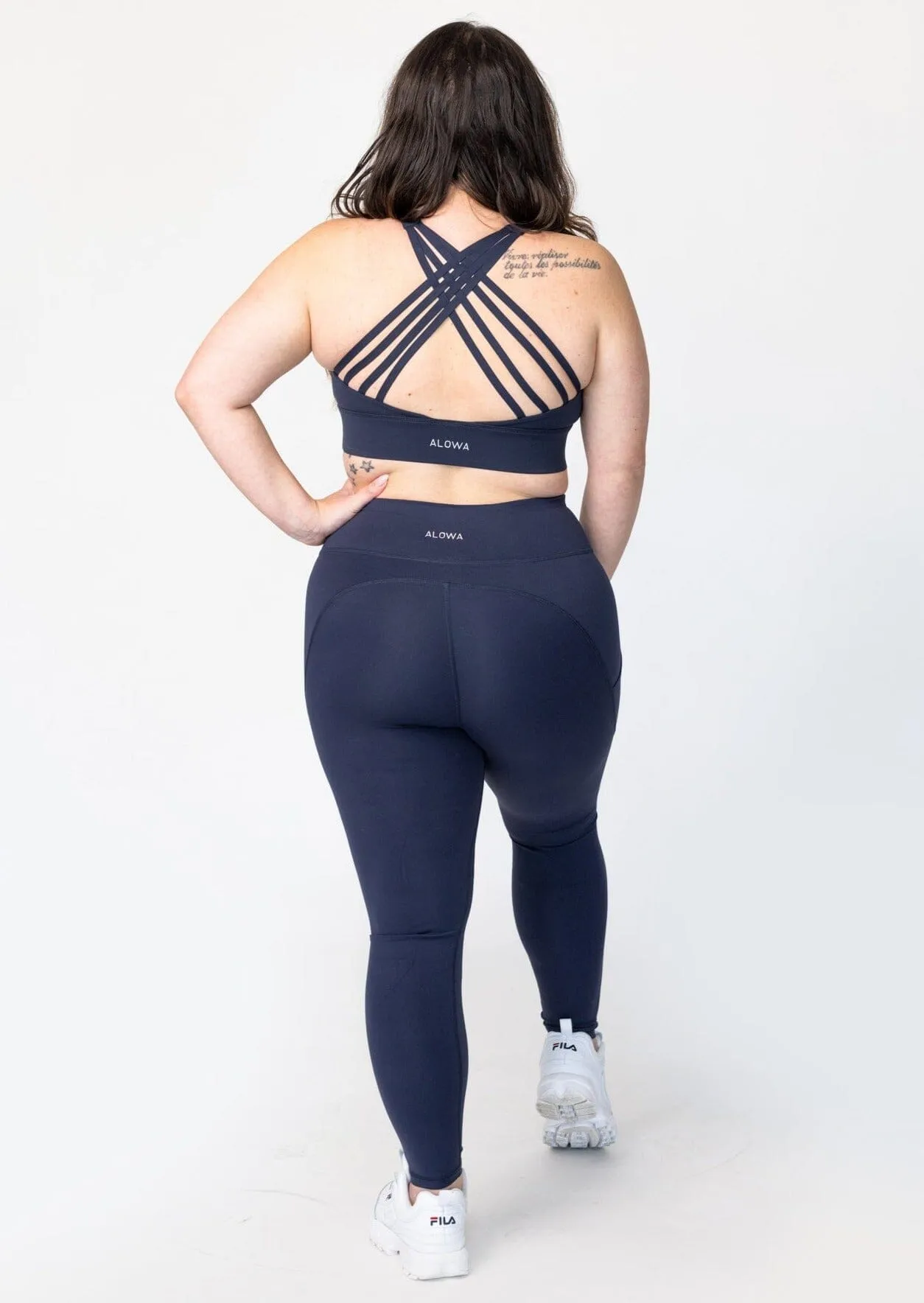 Hilo High Waist with pockets Navy
