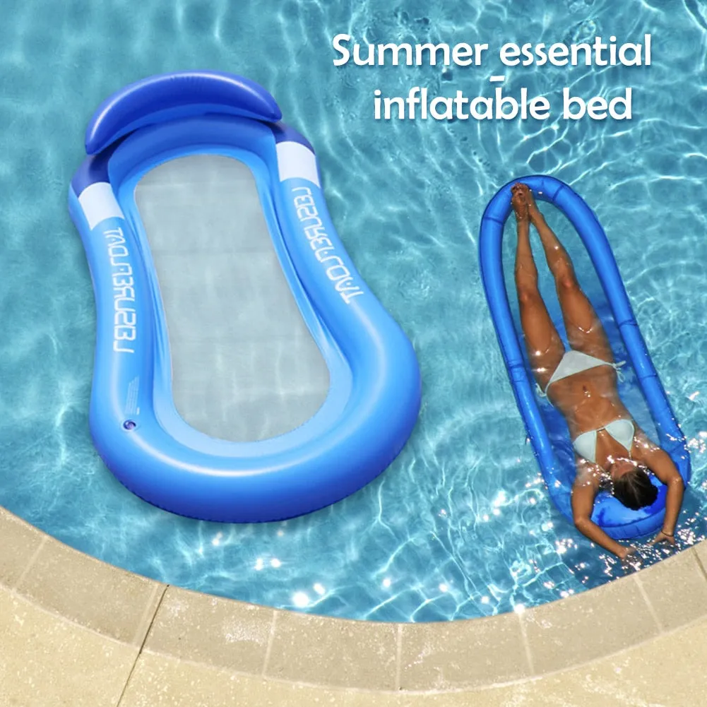 Inflatable Pool Beach Air Mattress Bed