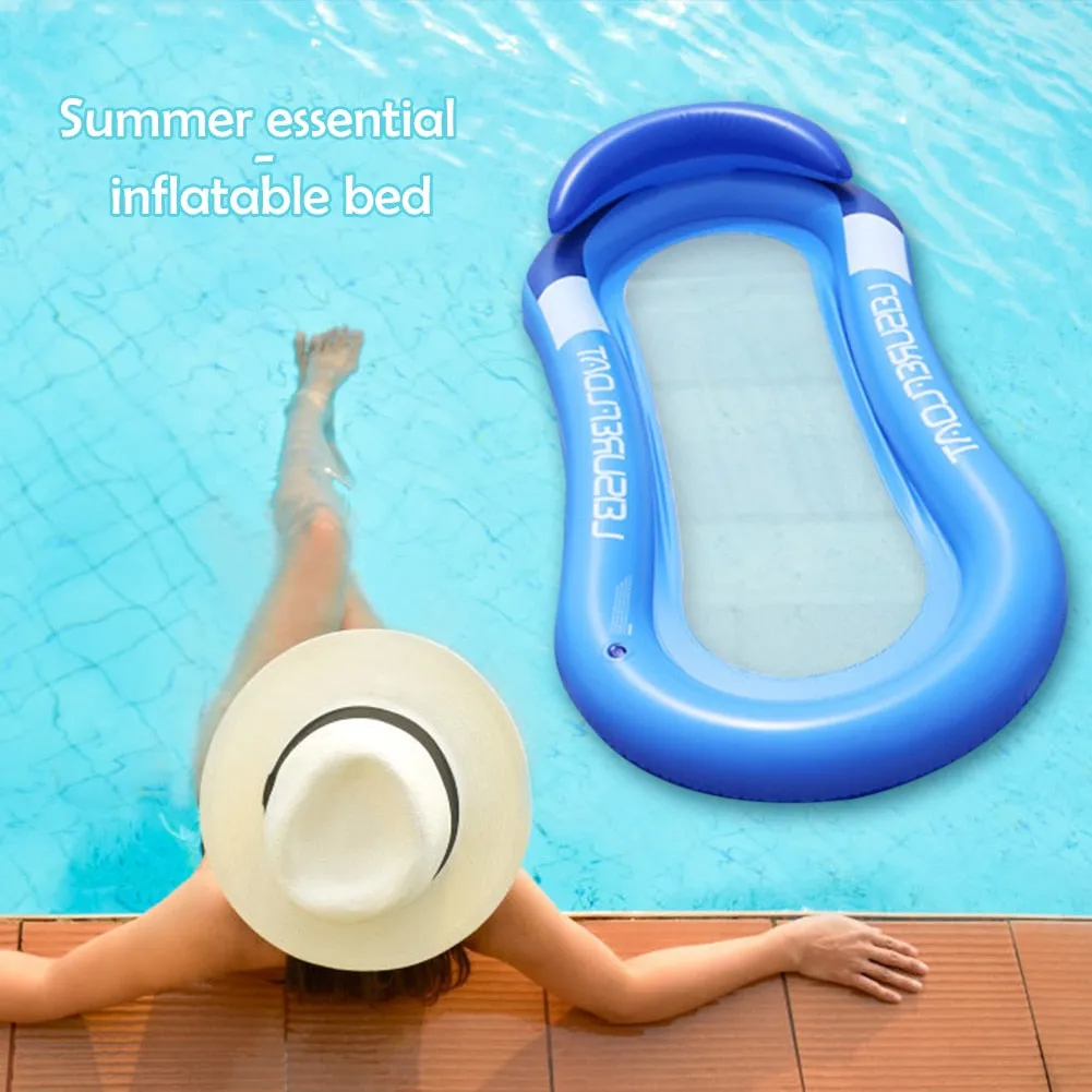Inflatable Pool Beach Air Mattress Bed