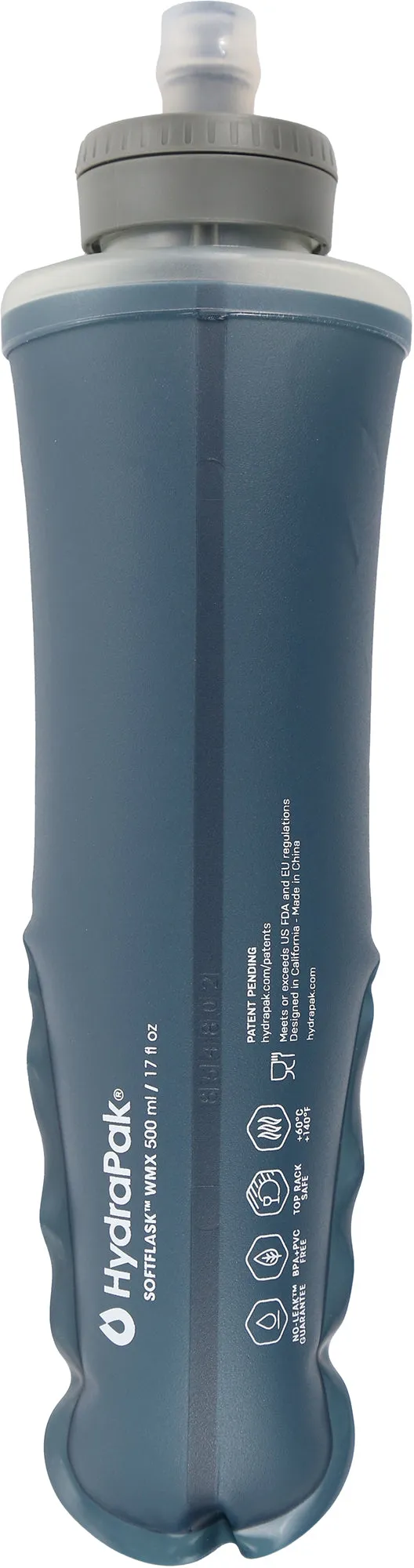 Inov8 Locking Cap 500ml Soft Flask - Grey