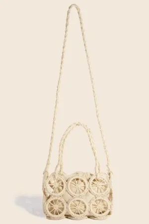 Intricate Braided Crossbody Bag