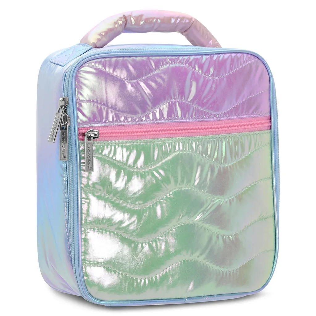 Iscream Color Block Quilted Lunch Tote