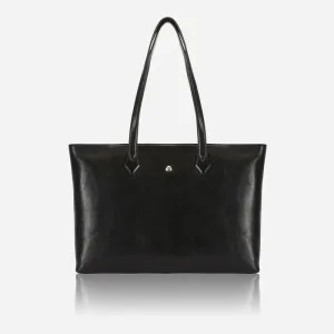 Jekyll & Hide Large 15" Shopper Handbag Black