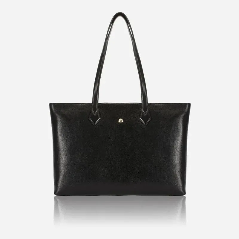 Jekyll & Hide Large 15" Shopper Handbag Black