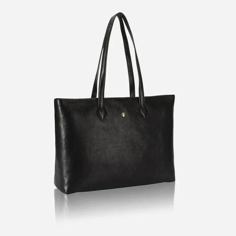 Jekyll & Hide Large 15" Shopper Handbag Black