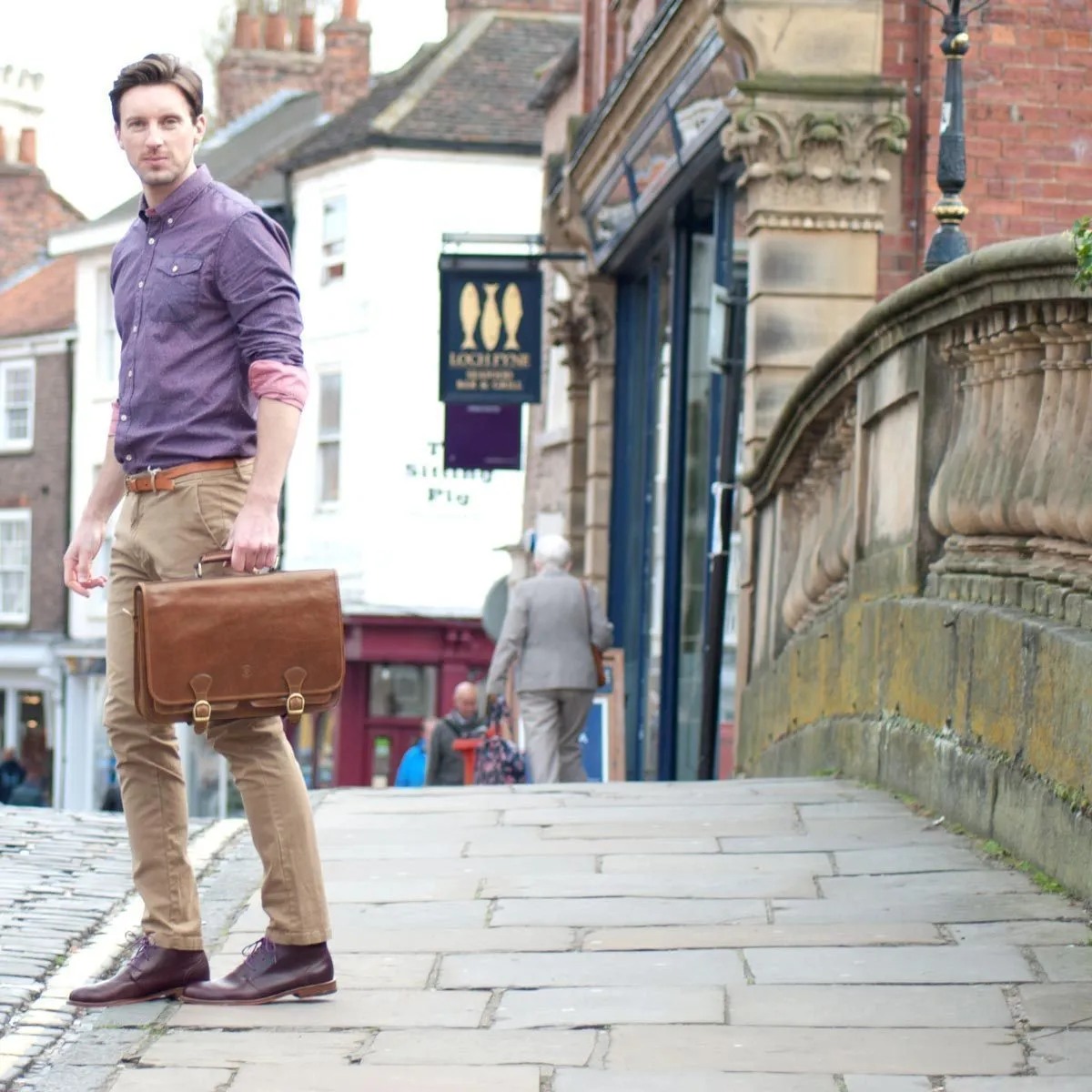Jesolo 3 Briefcase Satchel