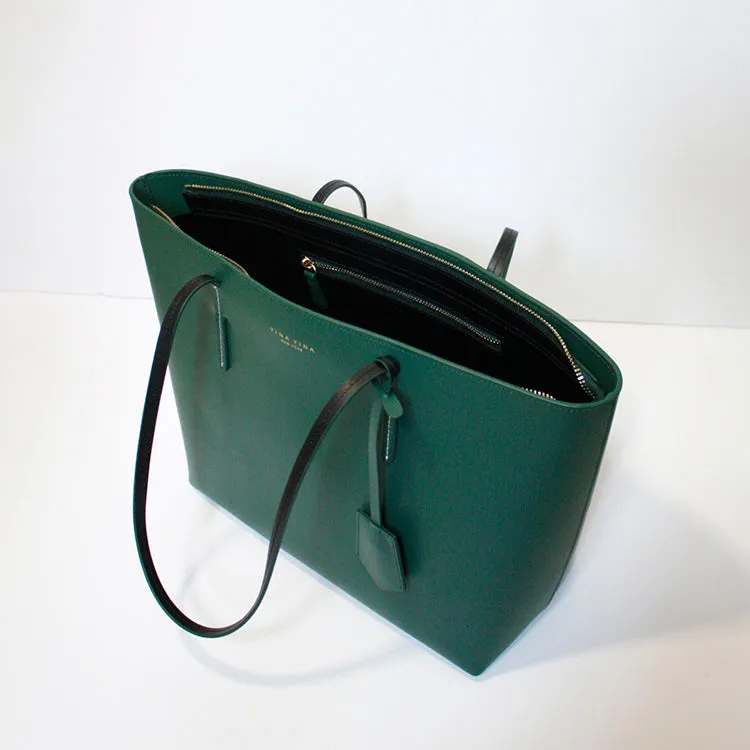 KAFKA LARGE TOTE  GREEN