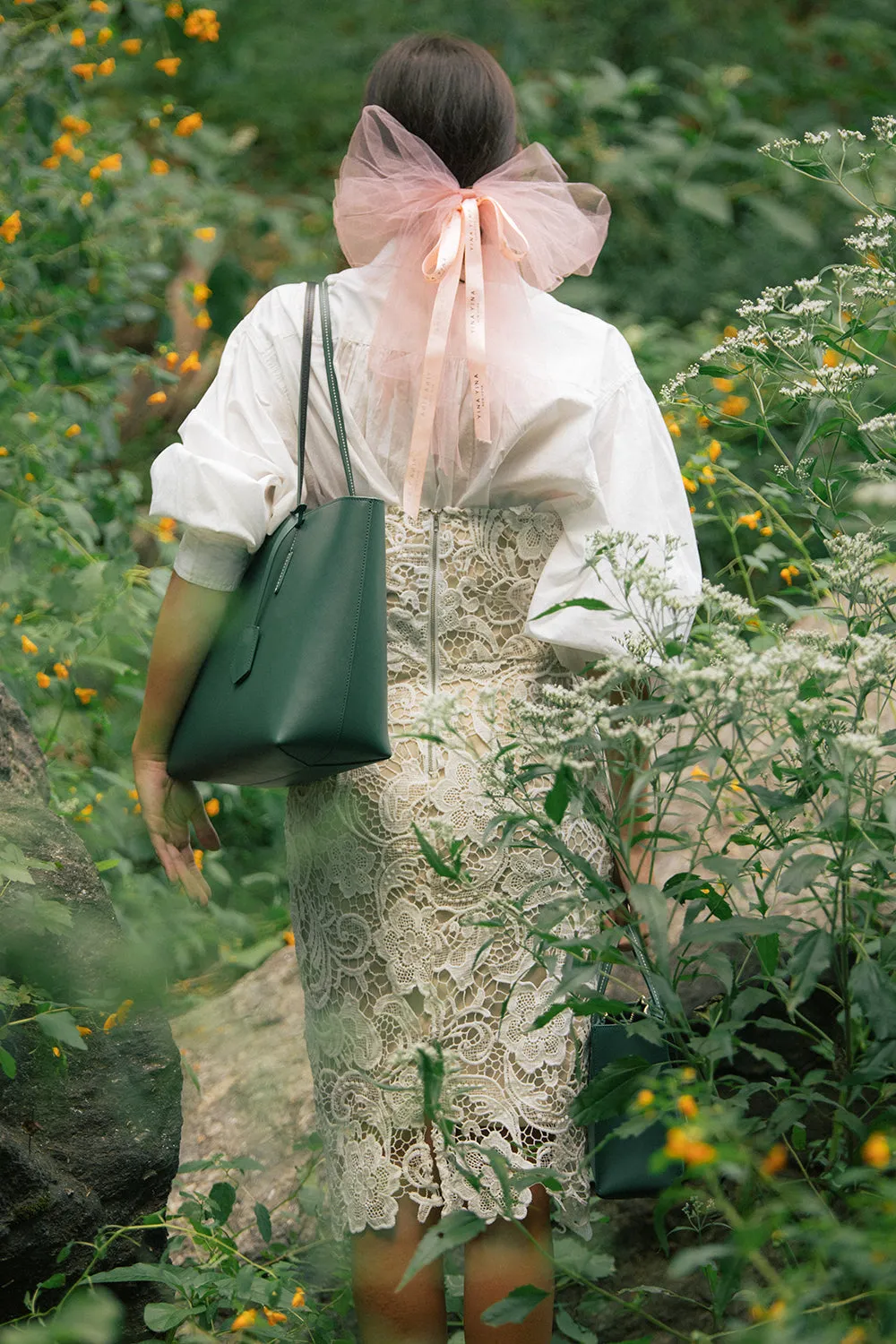 KAFKA LARGE TOTE  GREEN