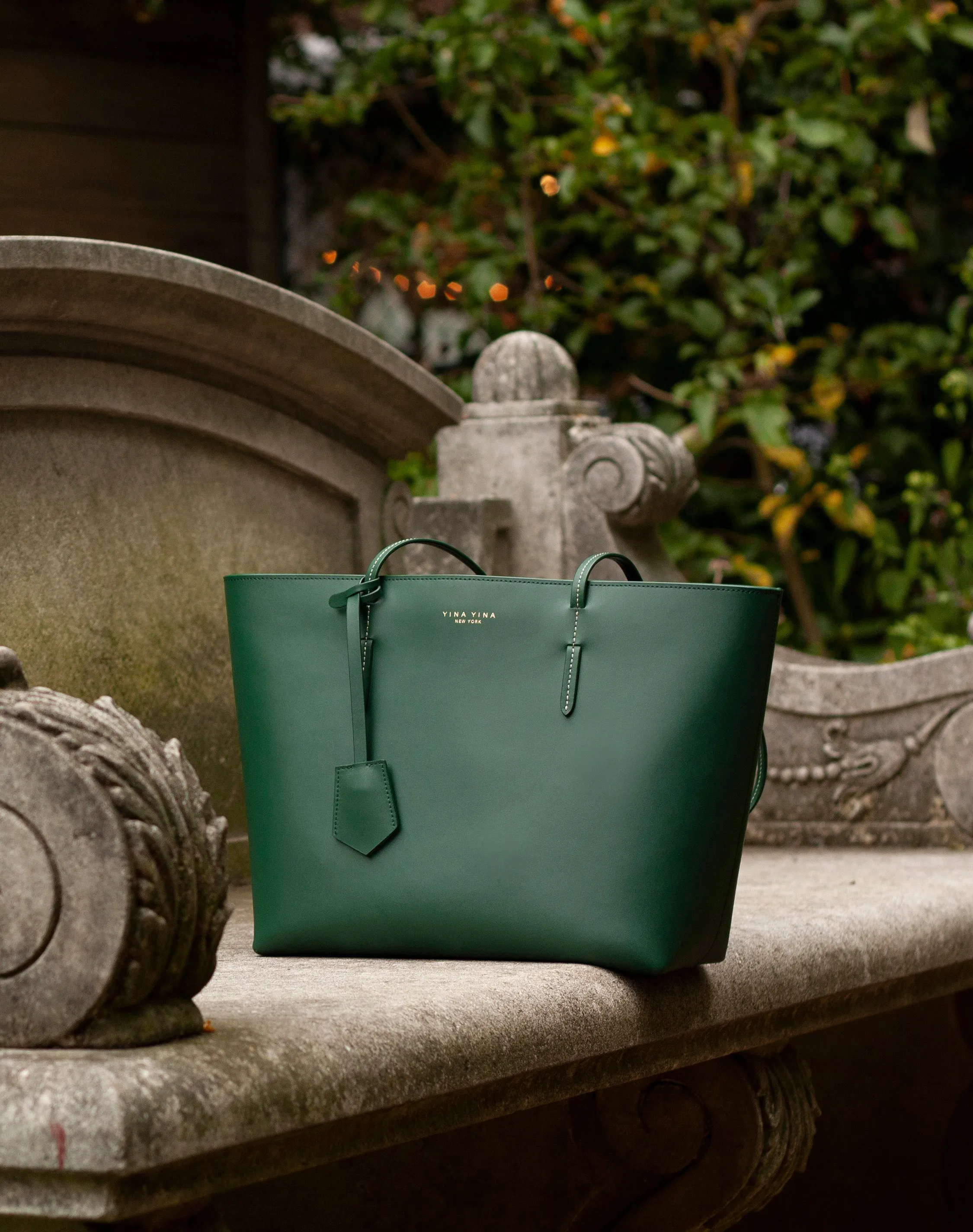KAFKA LARGE TOTE  GREEN