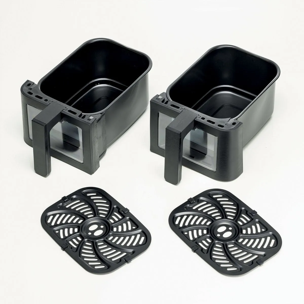 Kenwood 9L kHealthy Dual Basket Air Fryer with Window HFG95.000BK