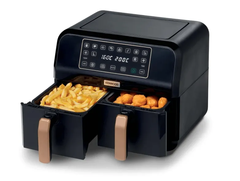 Kenwood Air Fryer 8L kHealthy Fry Dual HFP70.000BK