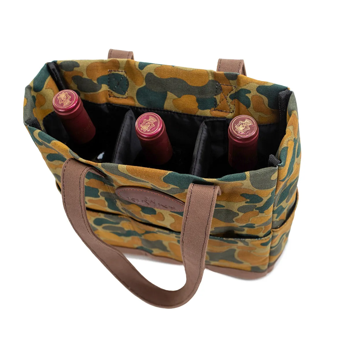 Kevin's Canvas 3 Bottle Wine Tote