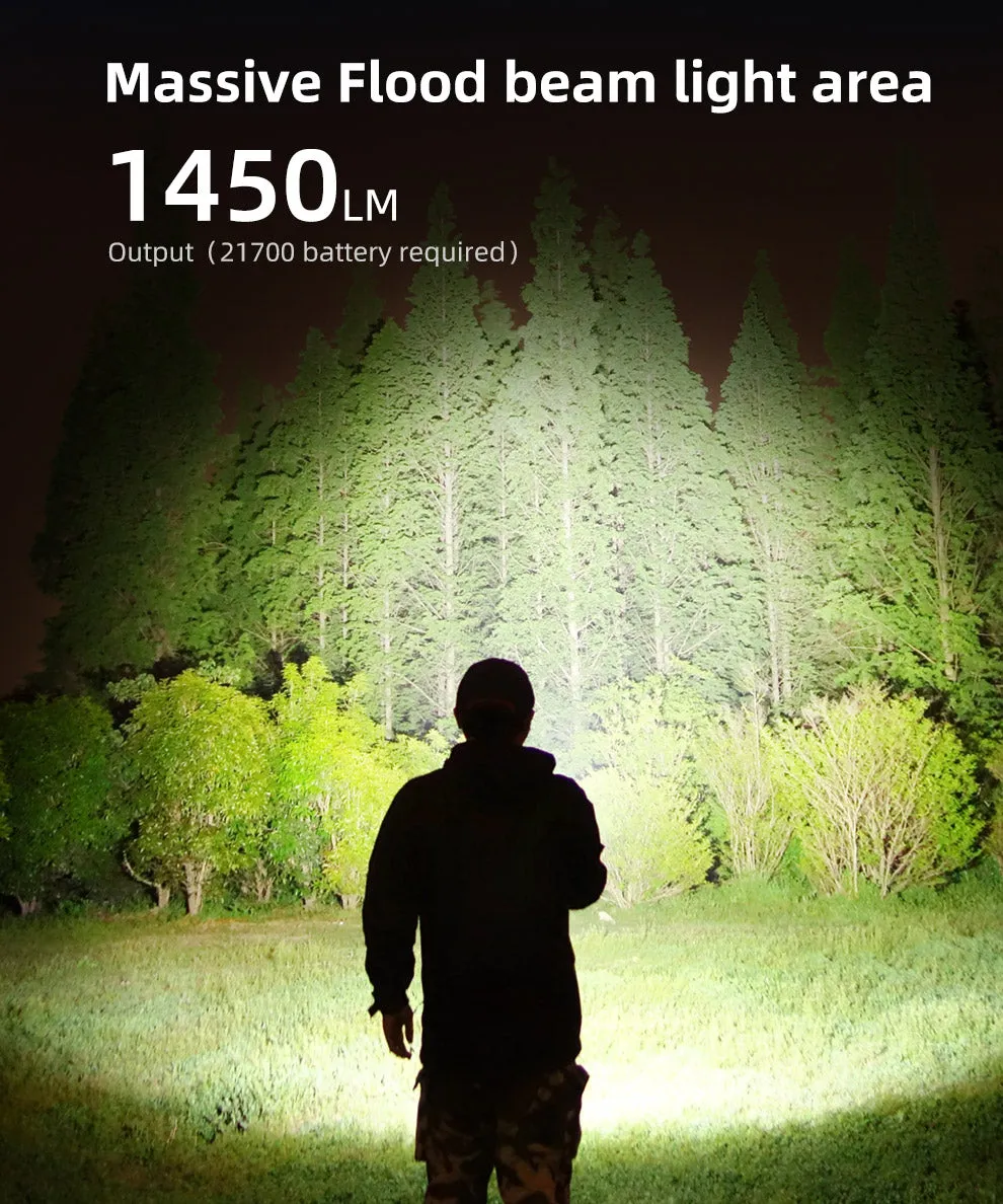 KLARUS A2 PRO 1450LM ADJUSTABLE TACTICAL FLASHLIGHT
