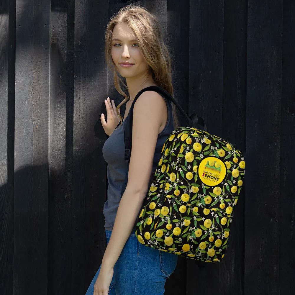 Know Your Lemons Foliage Backpack