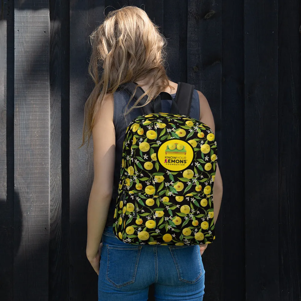 Know Your Lemons Foliage Backpack