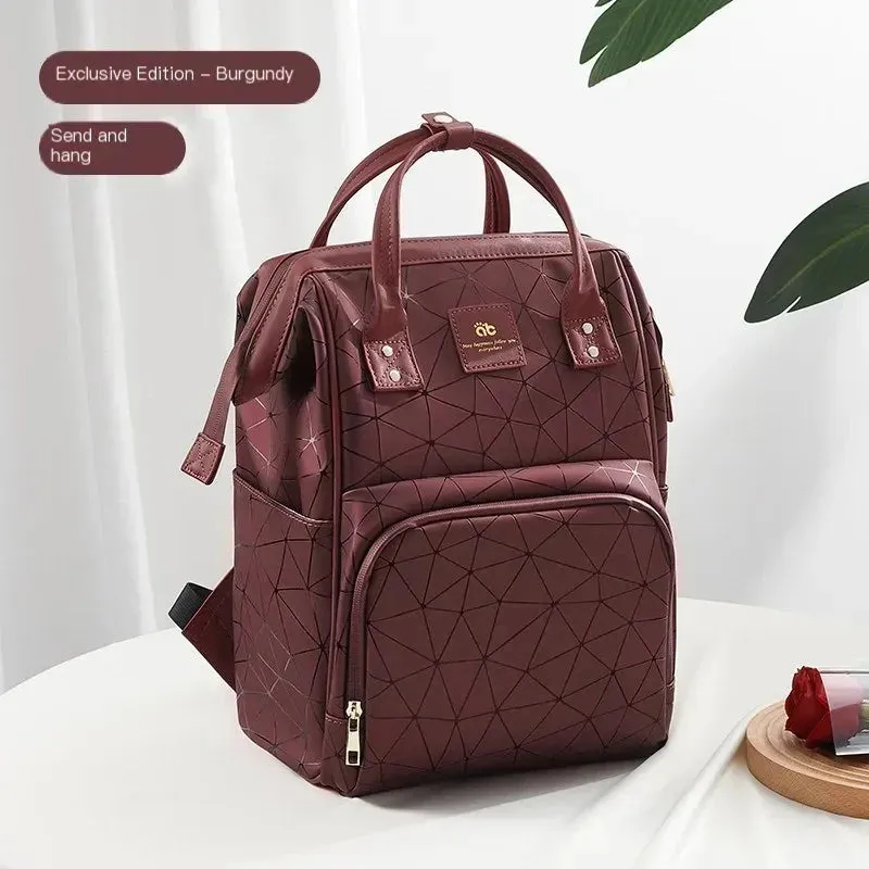 Large Capacity Mommy Bag Waterproof Fashionable High Quality Maternity Backpacks