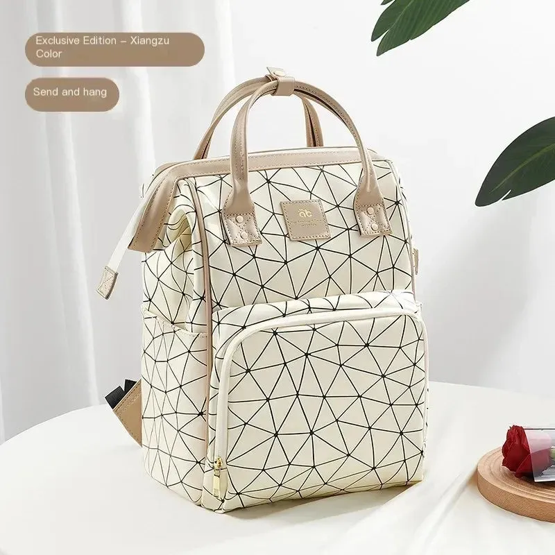 Large Capacity Mommy Bag Waterproof Fashionable High Quality Maternity Backpacks