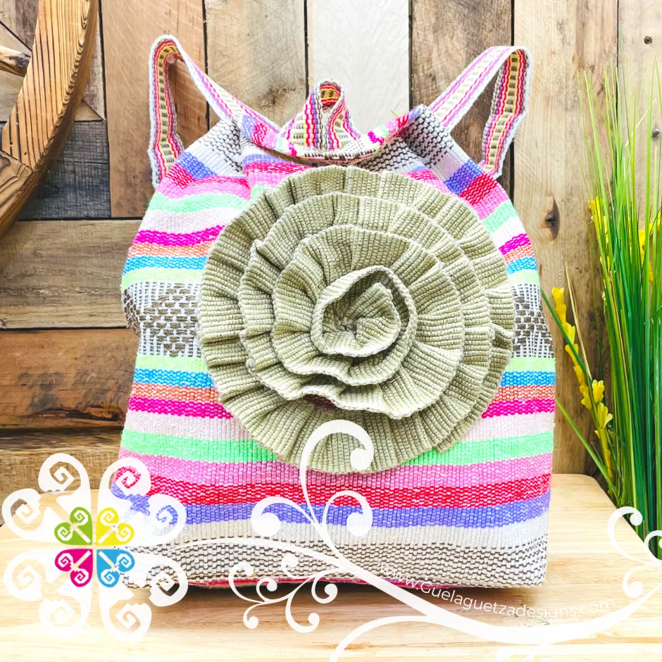 Large Flower Backpack