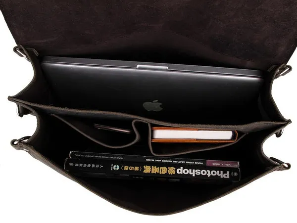 Large Leather Travel Bag, Leather Laptop Bags For Men, Best Briefcases For Men, Leather Holdall Bags