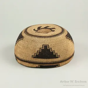 Large Northern California Basketry Hat