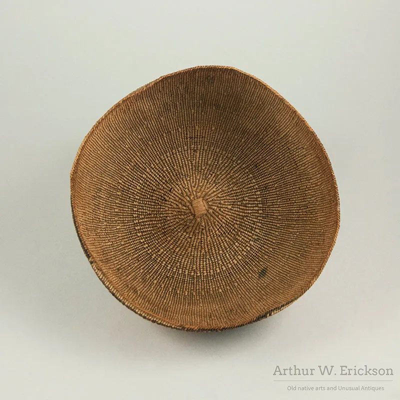 Large Northern California Basketry Hat