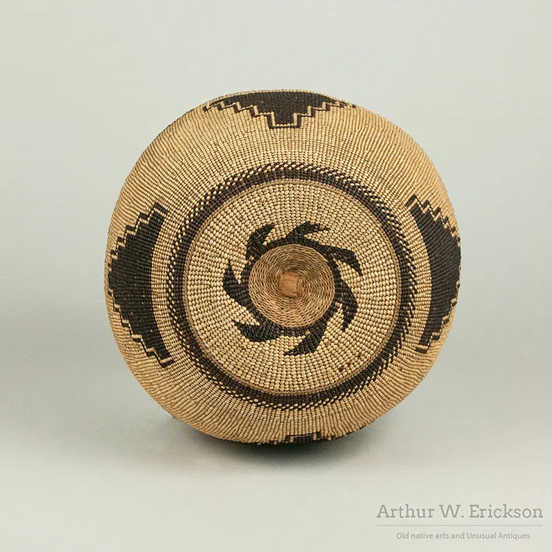 Large Northern California Basketry Hat