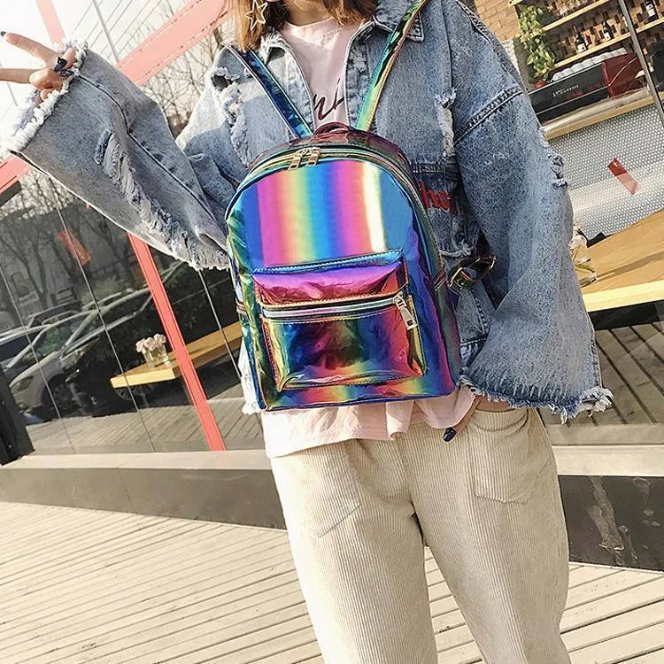 Laser Colorful Mini Backpack