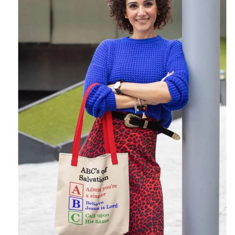 Last Hour / ABC's of Salvation 2-Sided Tote Bag